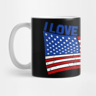 America Shirt 4th of July Patriotic T-shirt holiday Mug